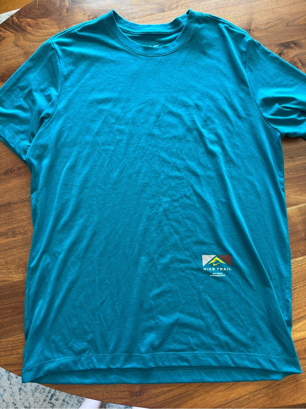 Nike Teal Blue Dri-FIT Short Sleeve Tee